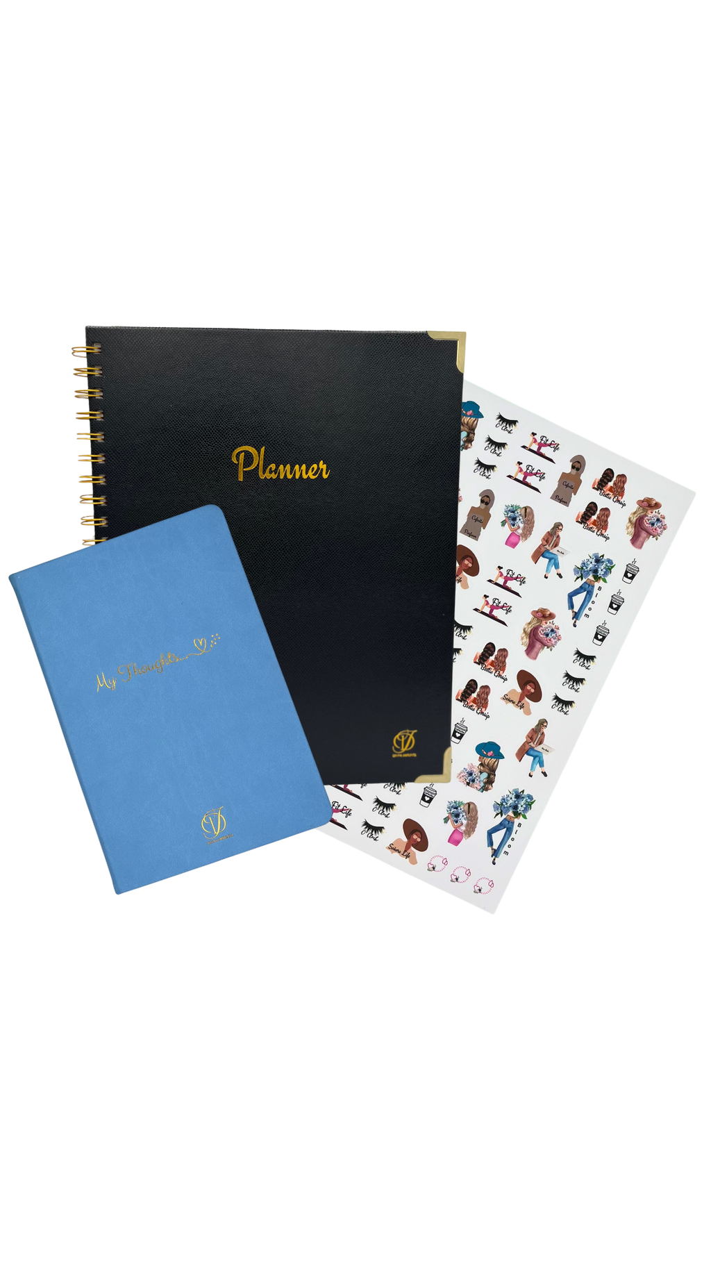 Feminine Elegance Planner and Journal Collection