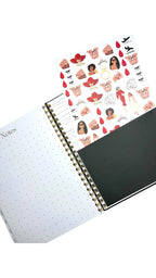 Miss. Elegance Undated Monthly/Weekly Planner
