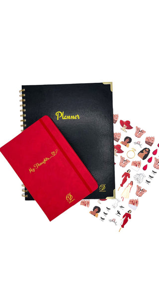 Feminine Elegance Planner and Journal Collection